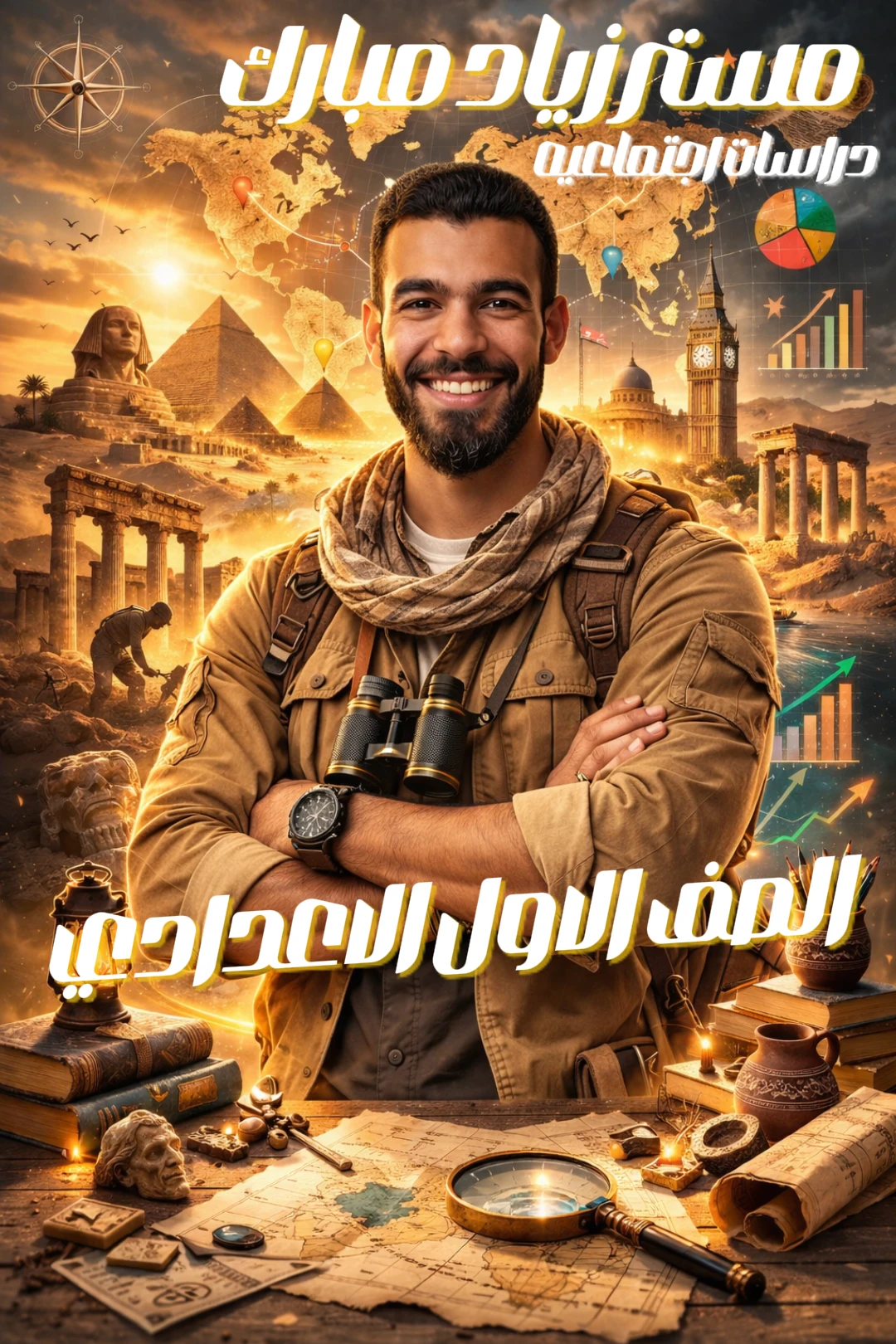 حصص الصف الاول الاعدادي مستر زياد مبارك