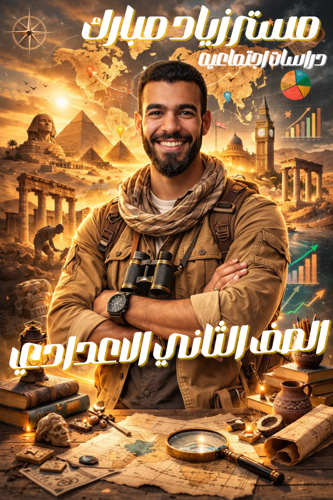 حصص الصف الثاني الاعدادي مستر زياد مبارك