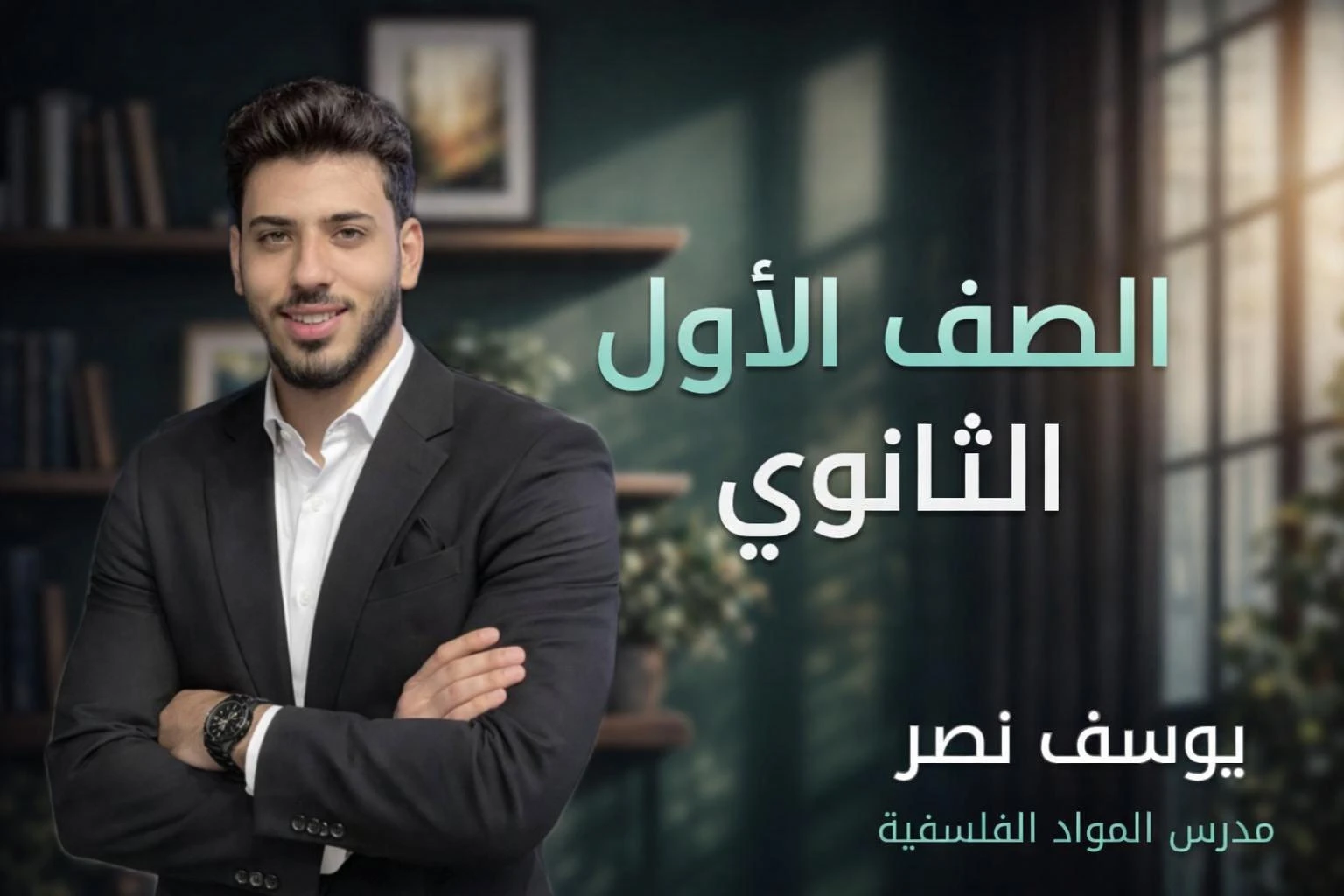 محاضرات الشهر الثاني(مارس) في الفلسفة و المنطق 1ث |مع مستر يوسف نصر