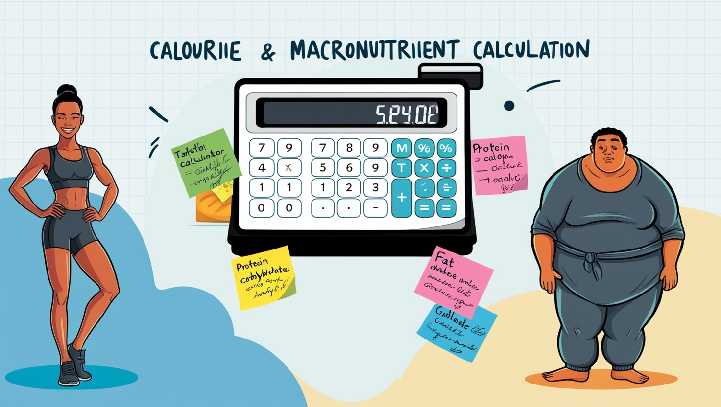 calc of cal & macros | حساب السعرات