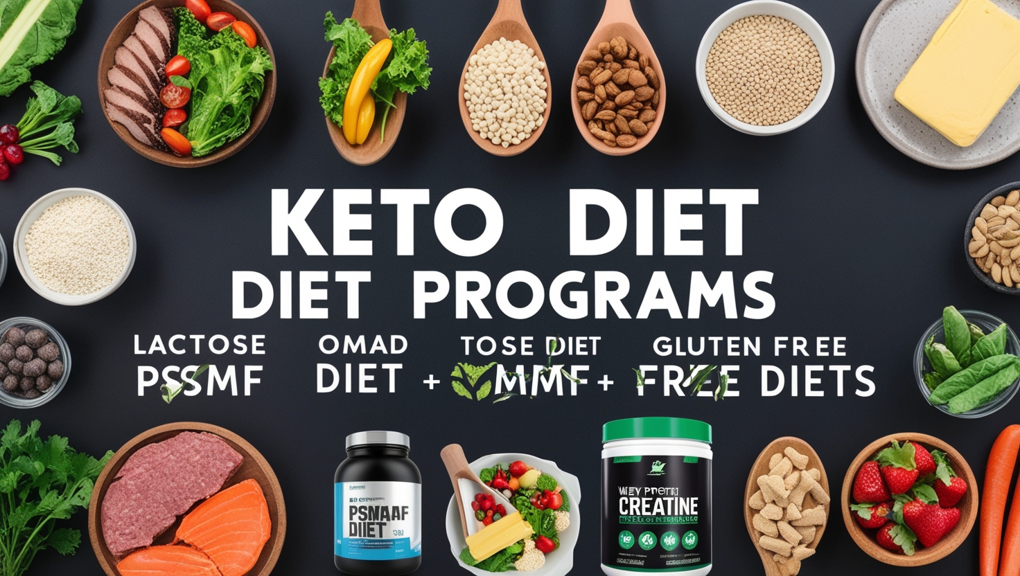 الانظمة الغذائية والمكملات | types of diets and supplements