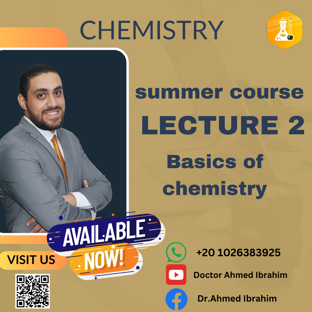 Chemistry course lecture Two