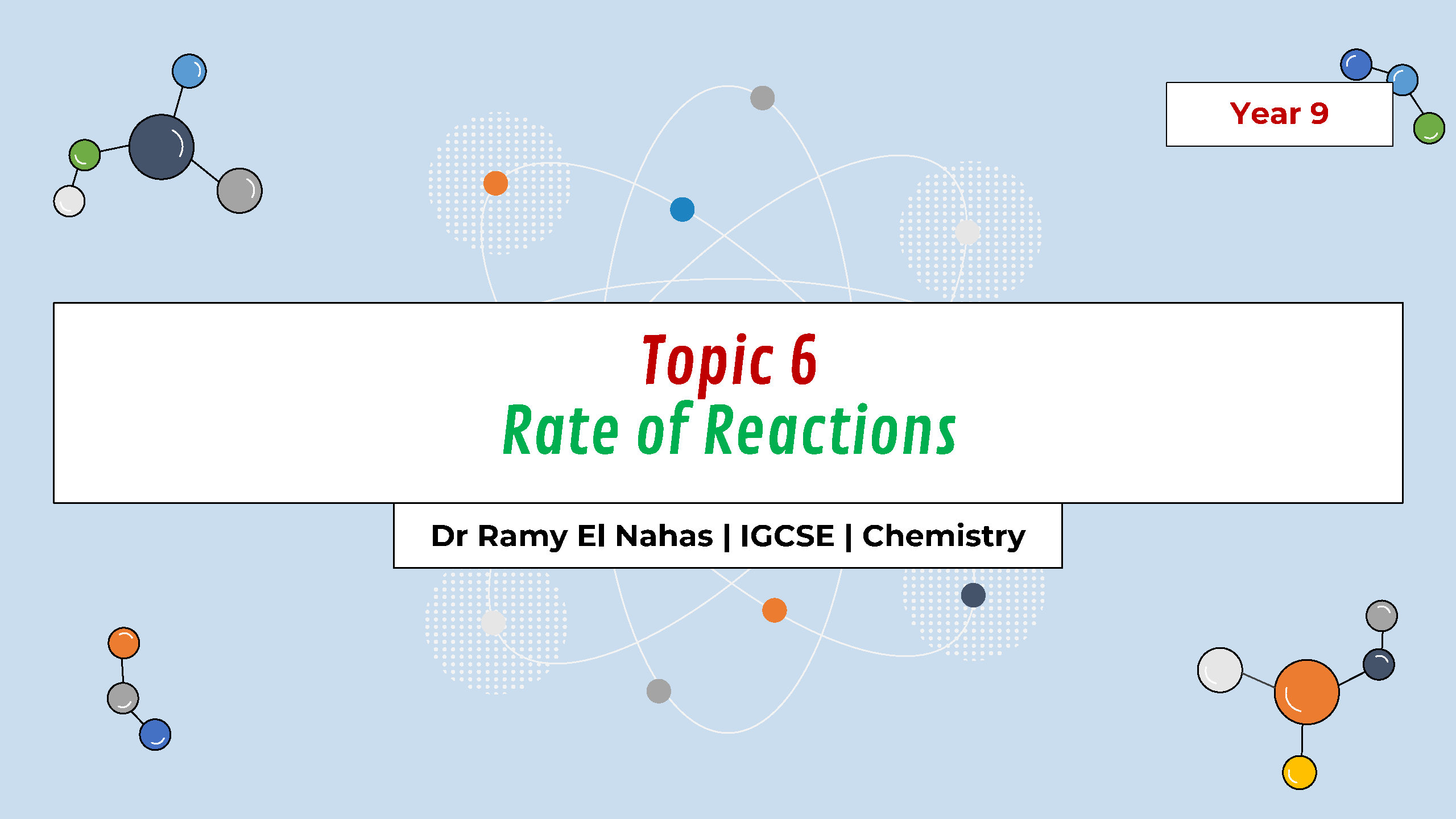  Chemical Reactions