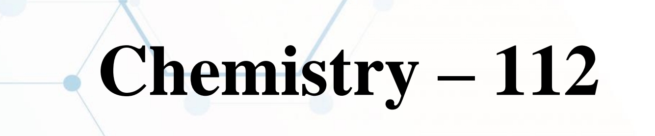 دورة كيمياء 112 فاينل للعام 1447