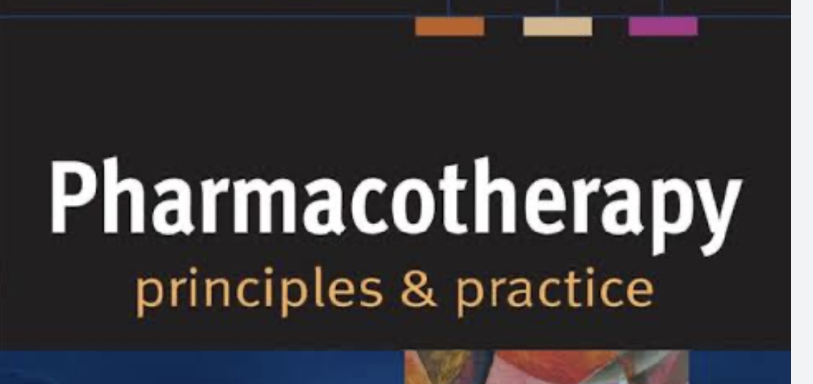 Pharmacotherapy 1