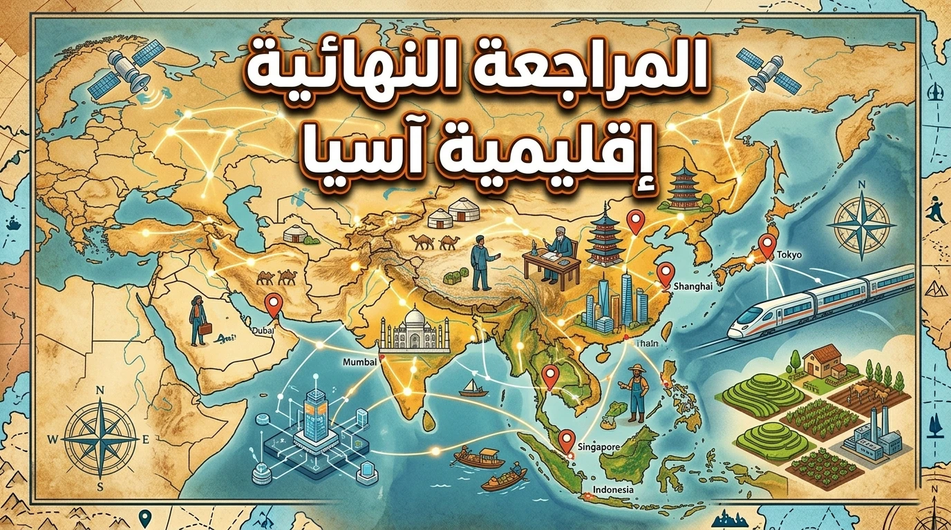 المراجعة النهائية إقليمة آسيا
