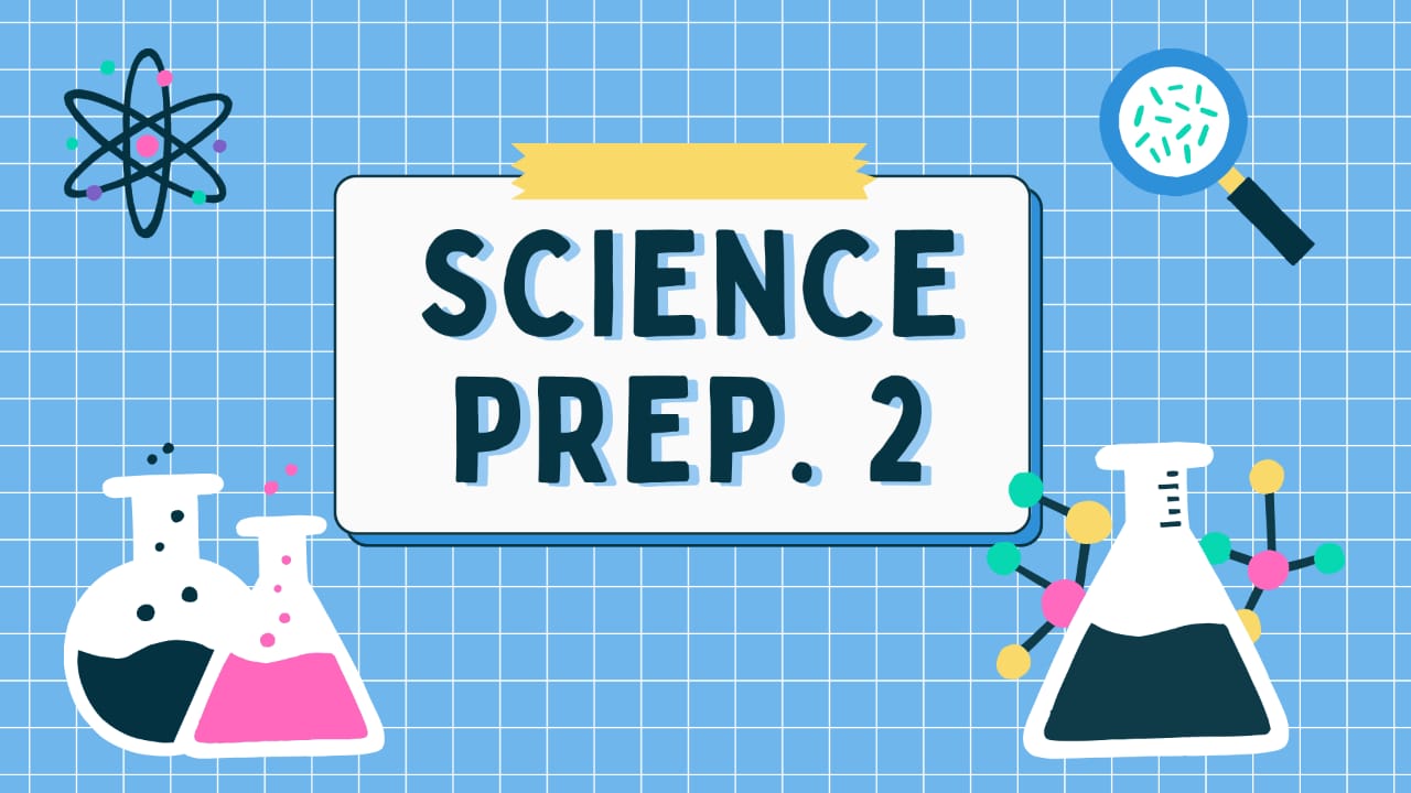 Science for prep 2