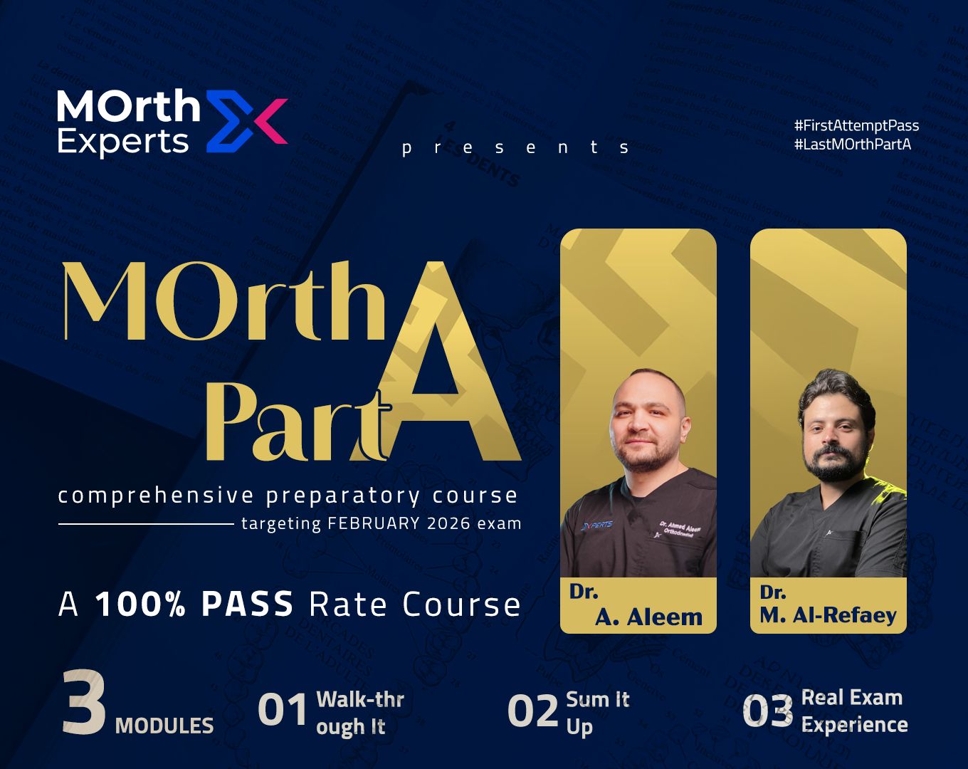 MOrth Part A comprehensive prep. course