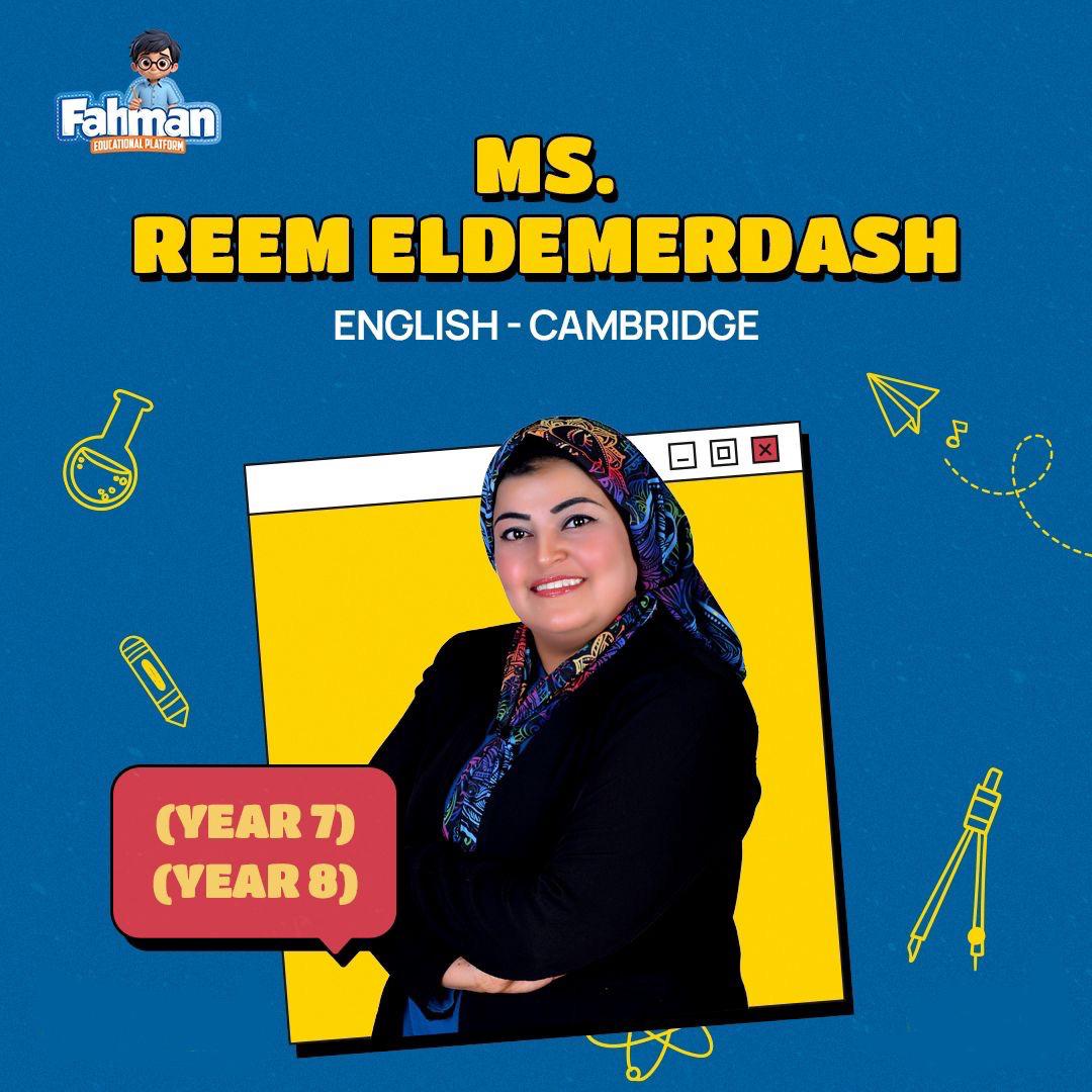 Ms. Reem Eldemerdash