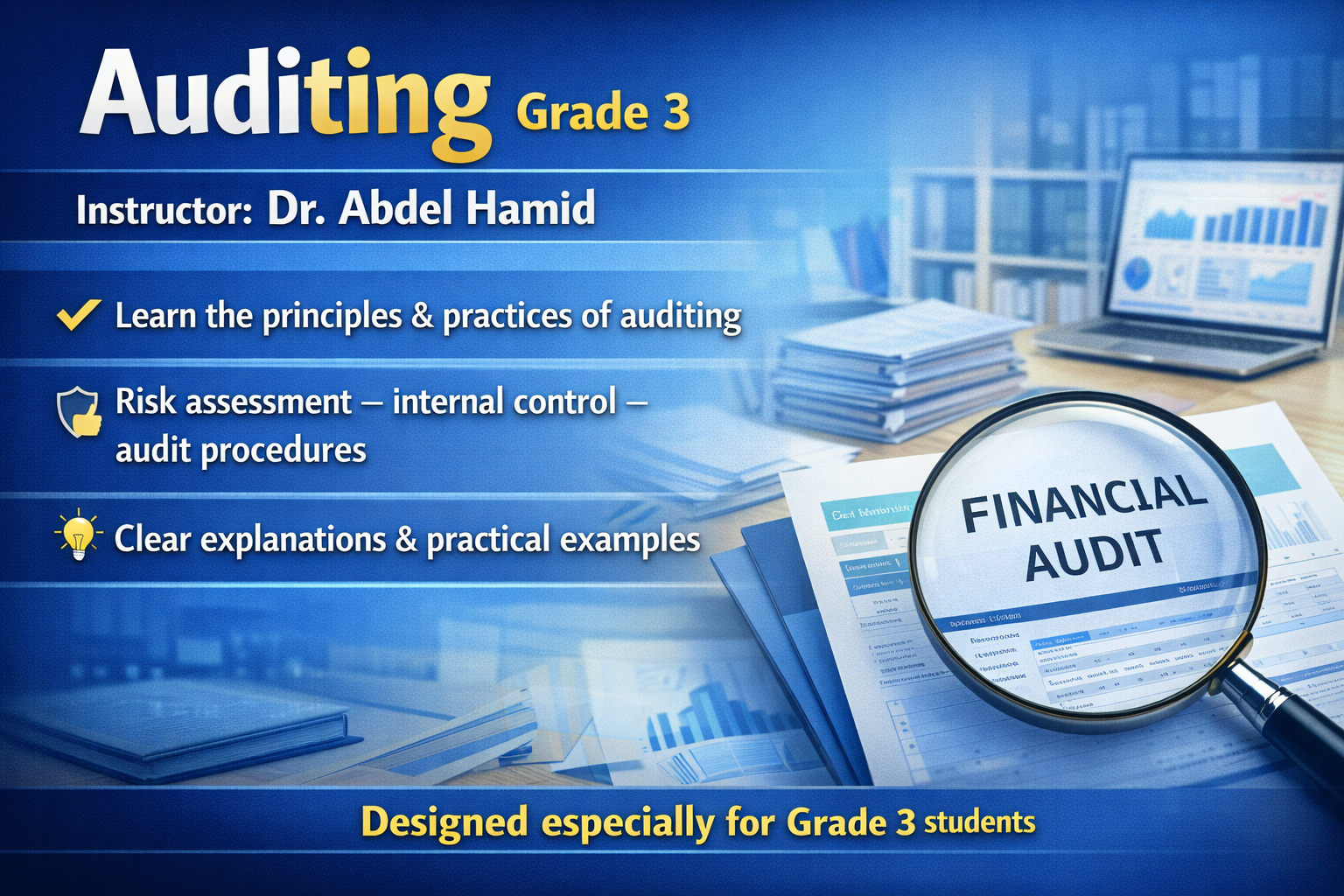Grade 3 - Auditing