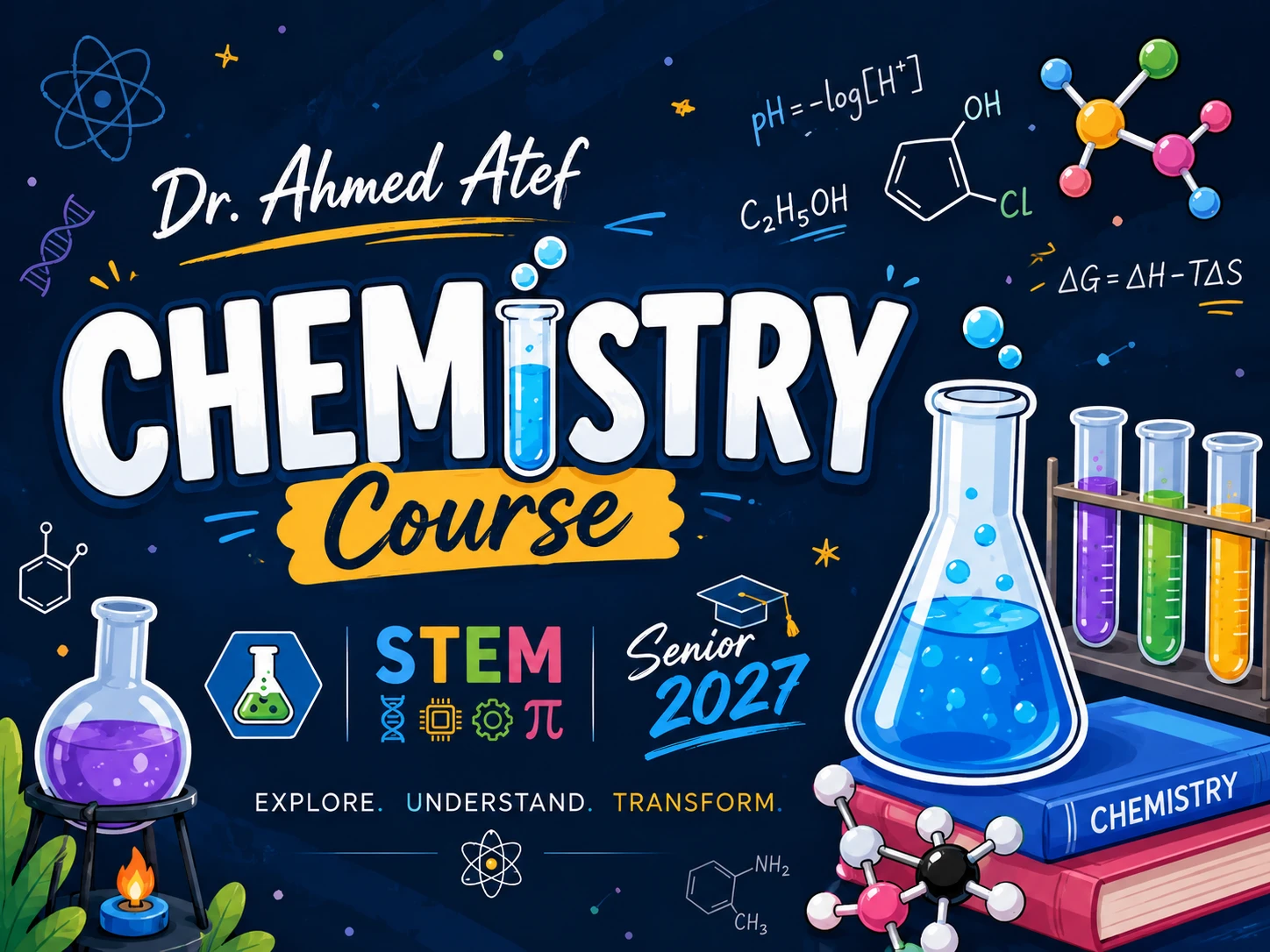 S'27 Dr. Ahmed Atef | Chemistry Course