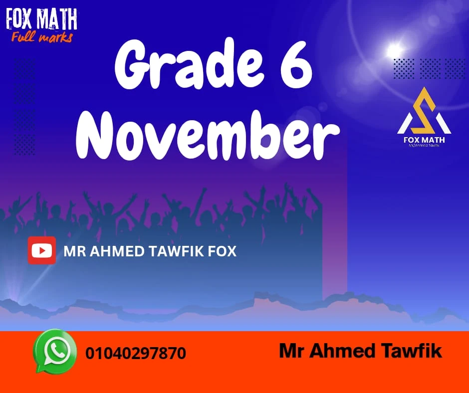 Course November grade 6