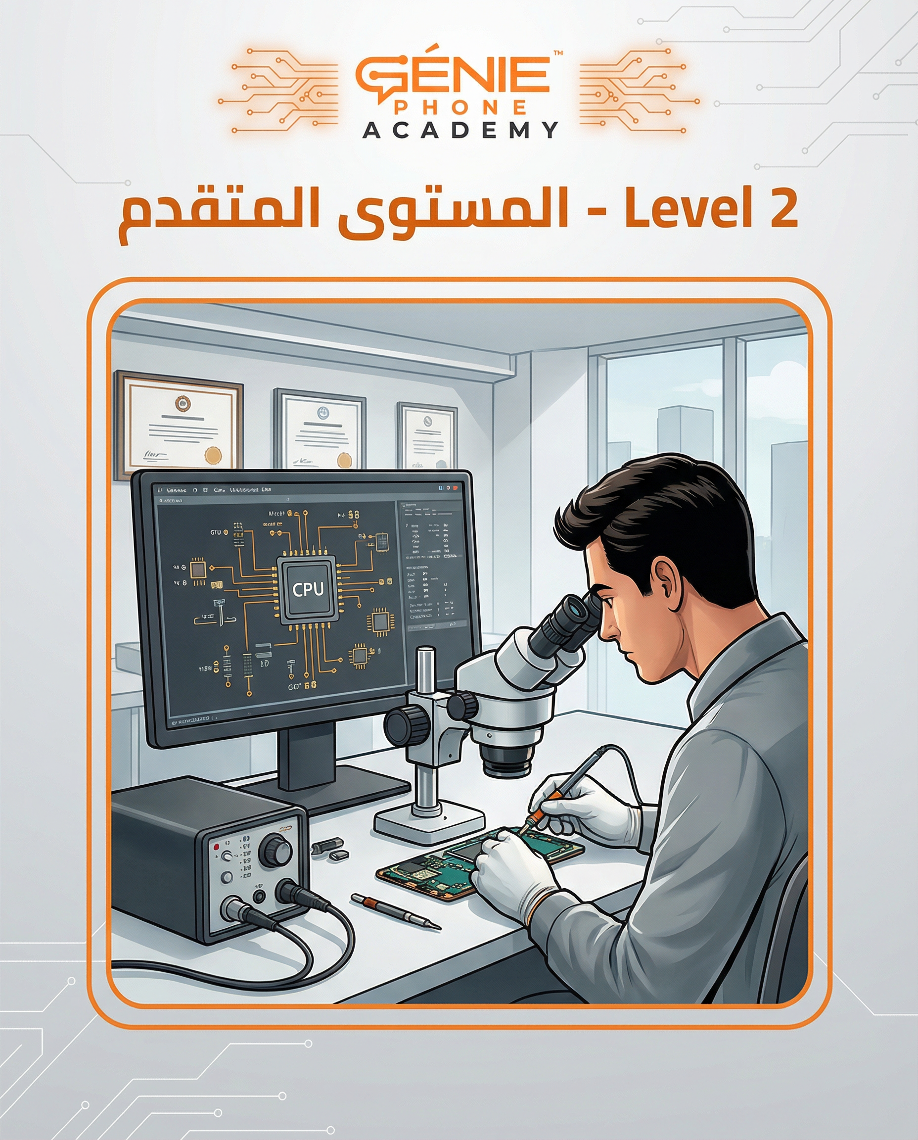 دراسة ,تشخيص و تحليل دوائر الهواتف Smart Phones