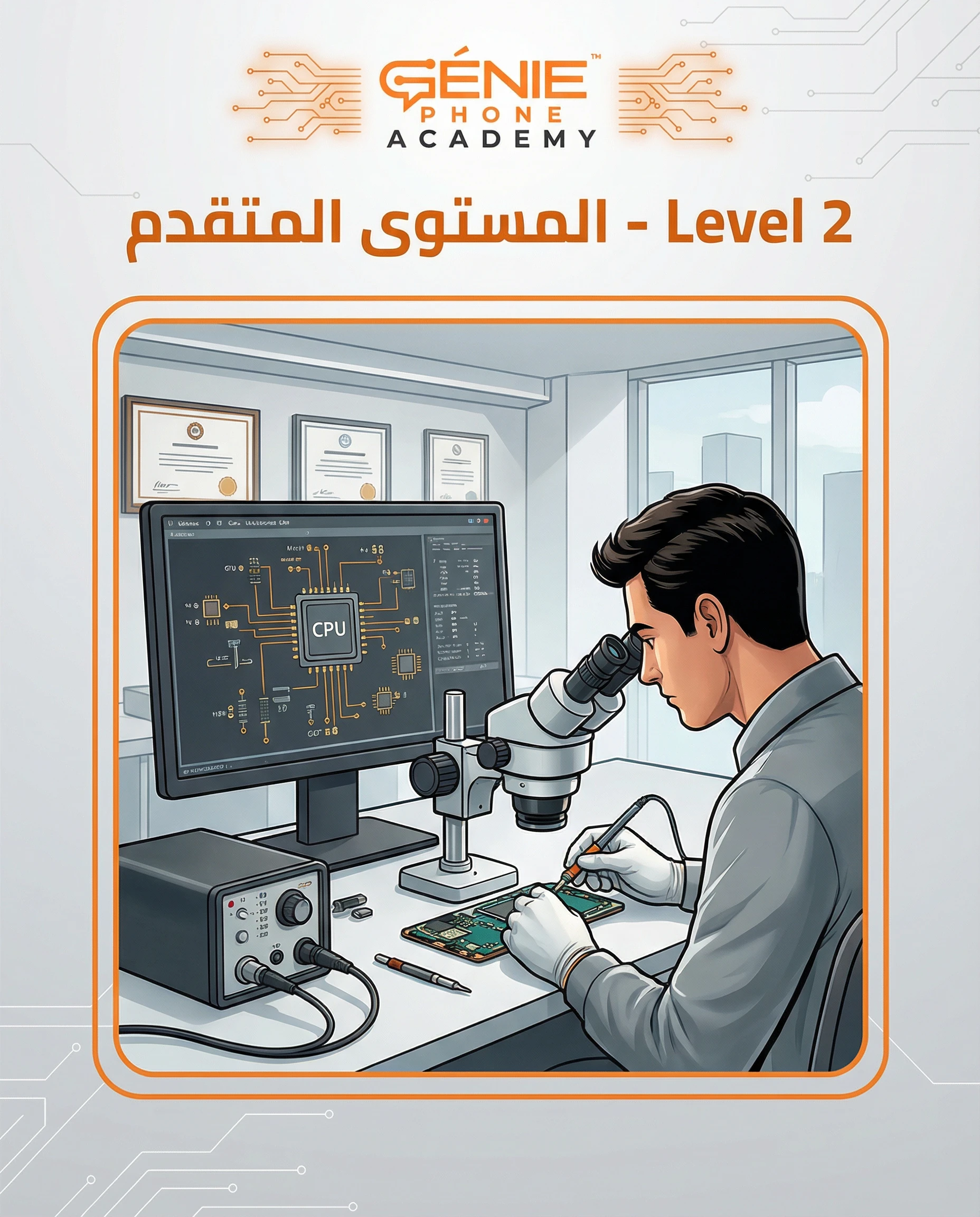 دراسة ,تشخيص و تحليل دوائر الهواتف Smart Phones