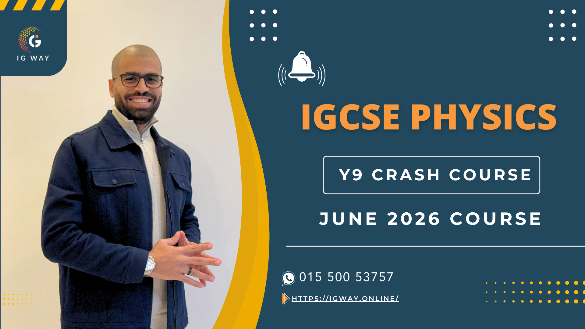 Y9 Physics Crash Course With Dr. Mahmoud Nour