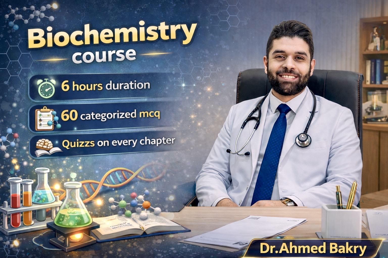 Biochemistry by Dr. Ahmed Bakry