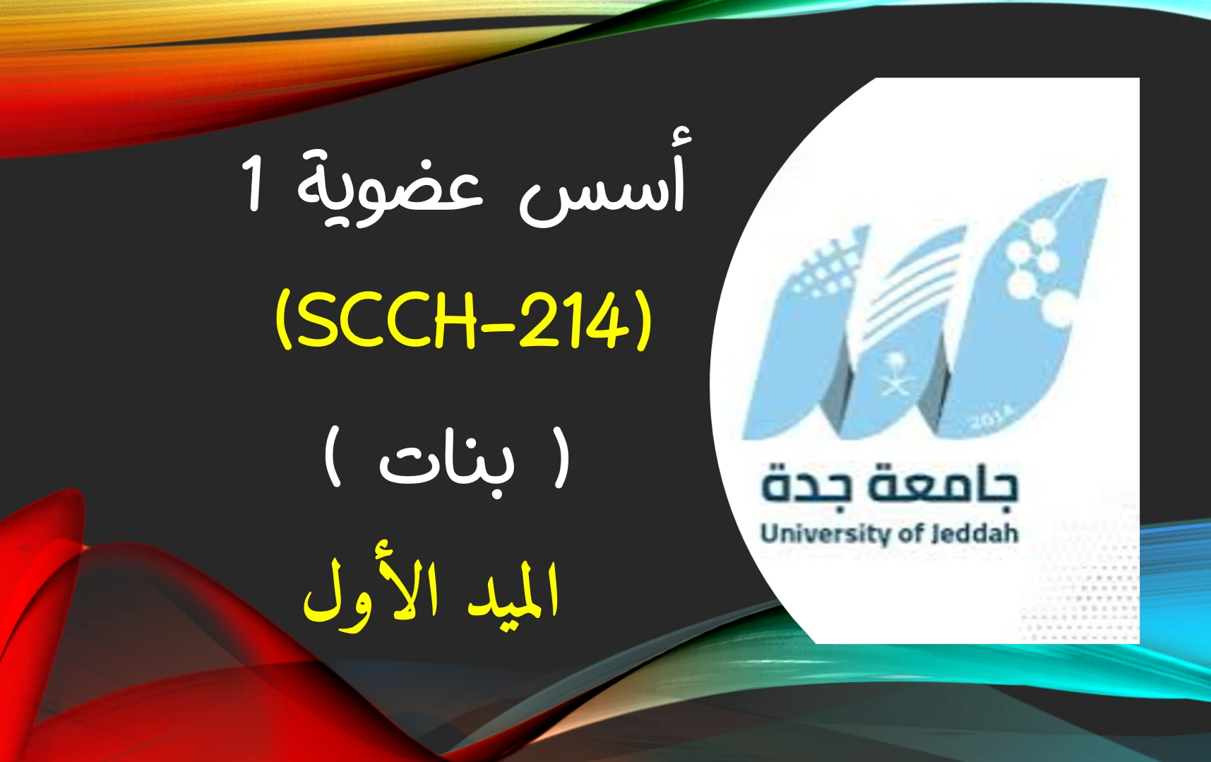 أسس عضوية 214 (بنات) الميد الأول