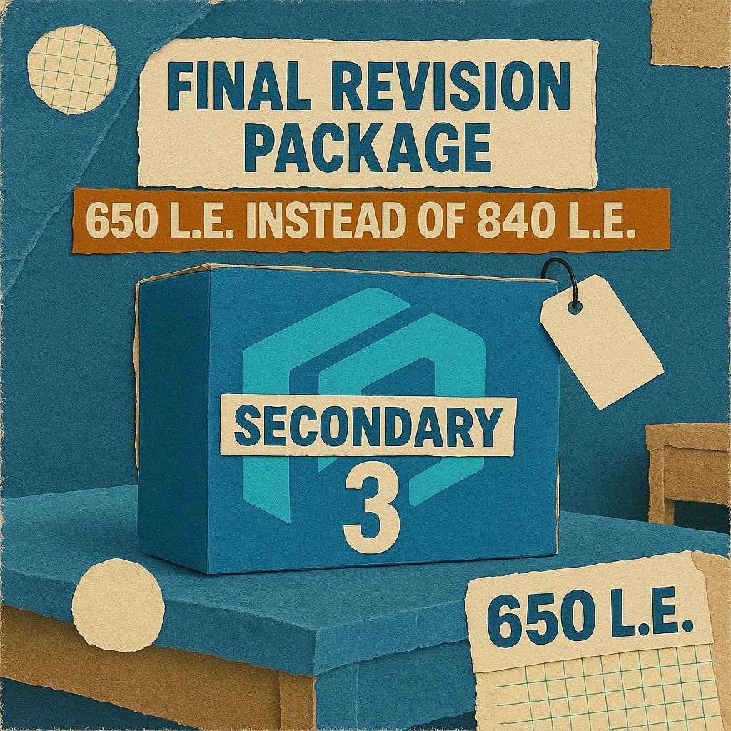 Secondary 3 - Final Revision Package