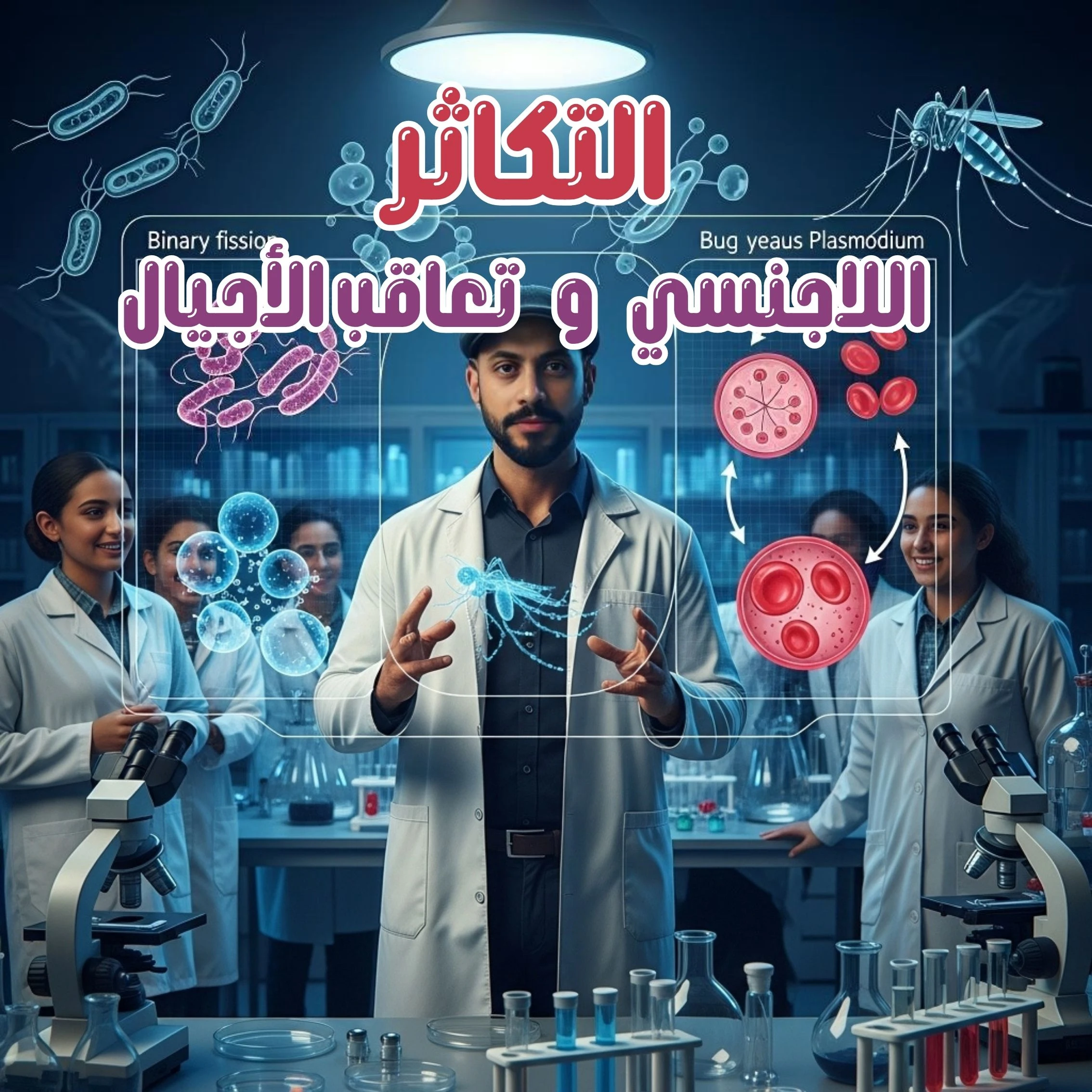 التكاثر اللاجنسي و تعاقب الأجيال