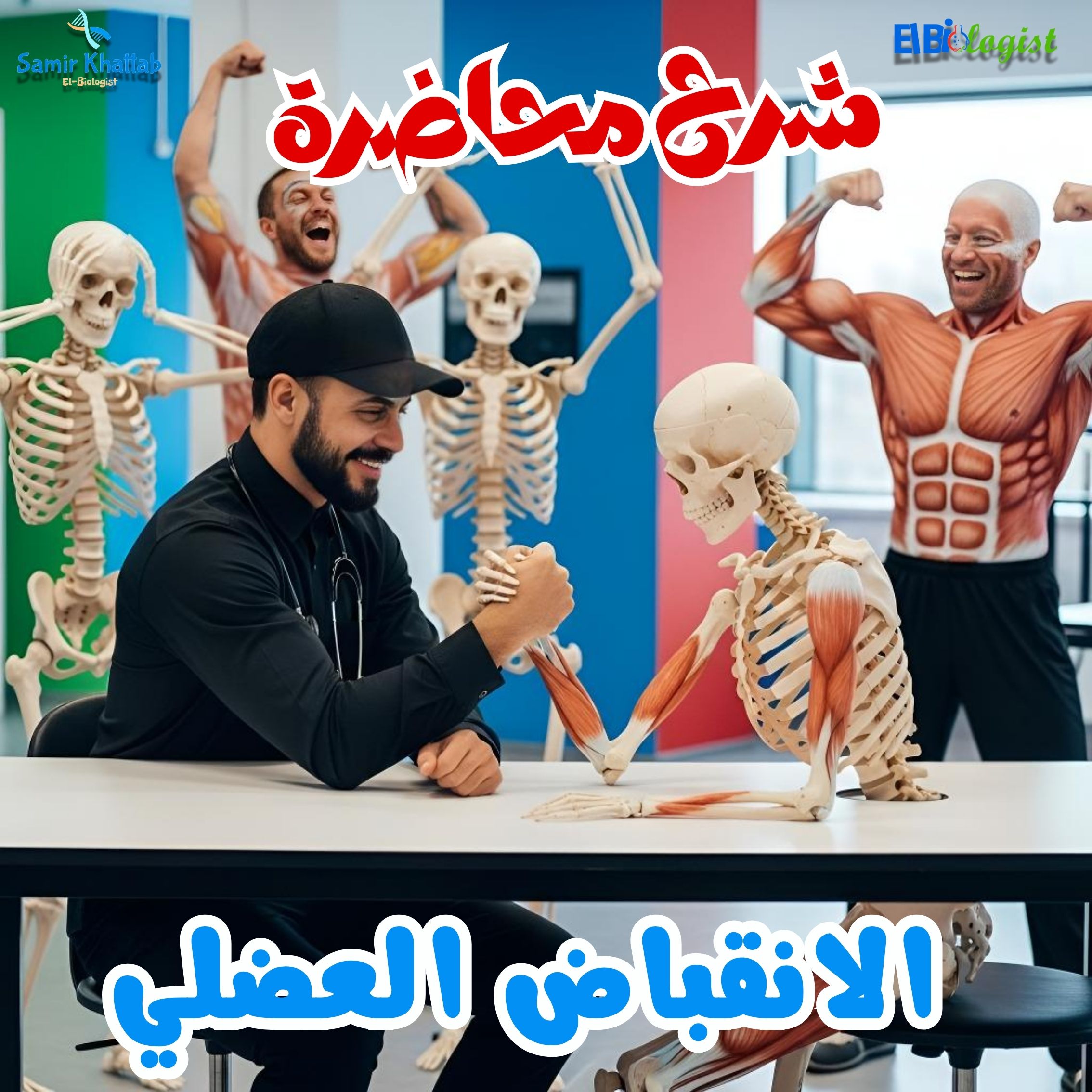 محاضرة الانقباض العضلي - شرح كامل التركيب و الوظيفه - هدية