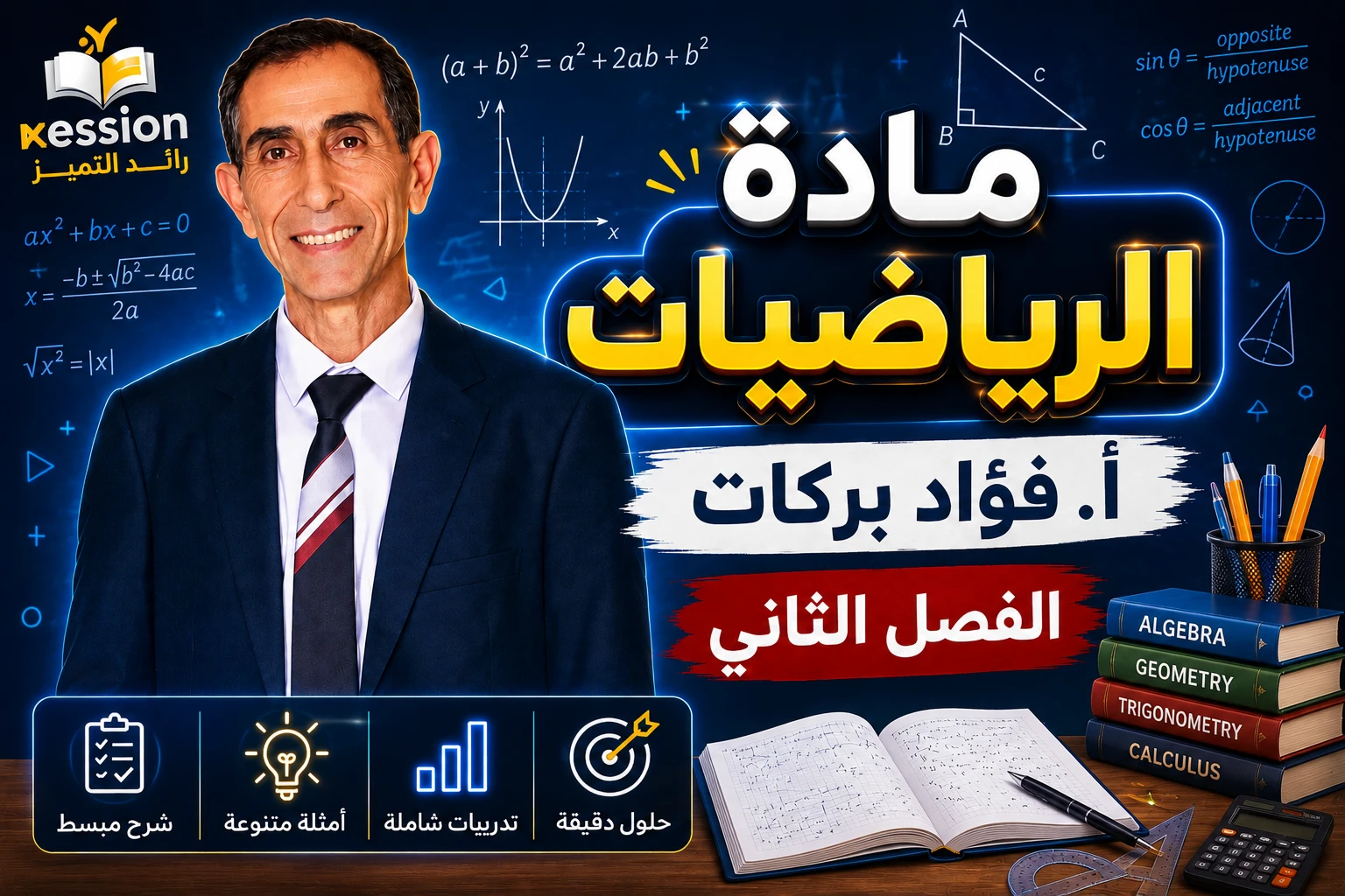 الفصل الثاني - 2009-علمي - أ. فؤاد بركات